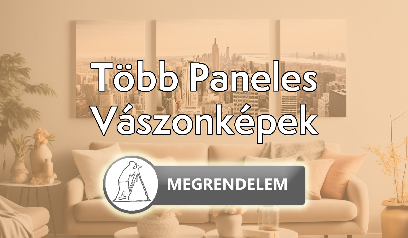 Több paneles vászonkép